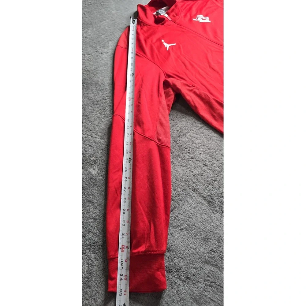 Nike Jordan Flight One Team Track Jacket Mens 3XL Red Dri-Fit Rutgers 696736-657
